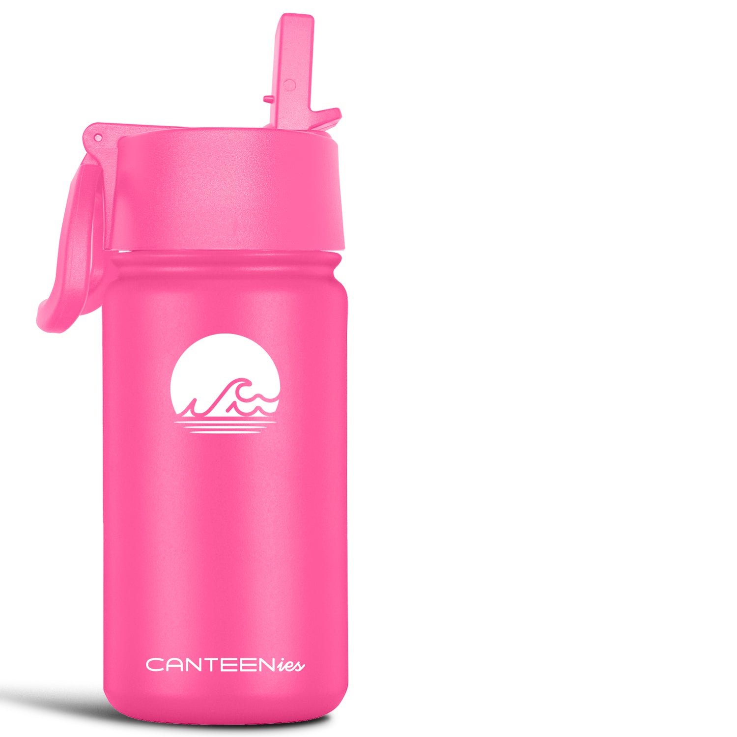 Neon Pink Thermal Water Bottle